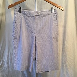 Brooks Brothers seersucker Bermuda shorts  size 2